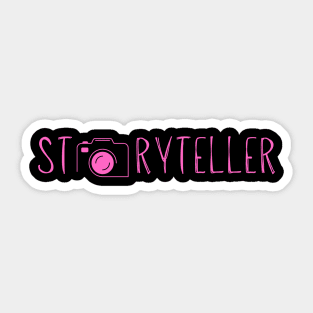 story teller Sticker